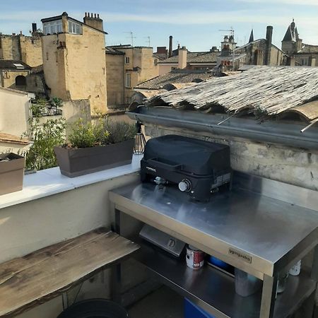 Appartement Avec Terrasse Centre Bordeaux Bagian luar foto