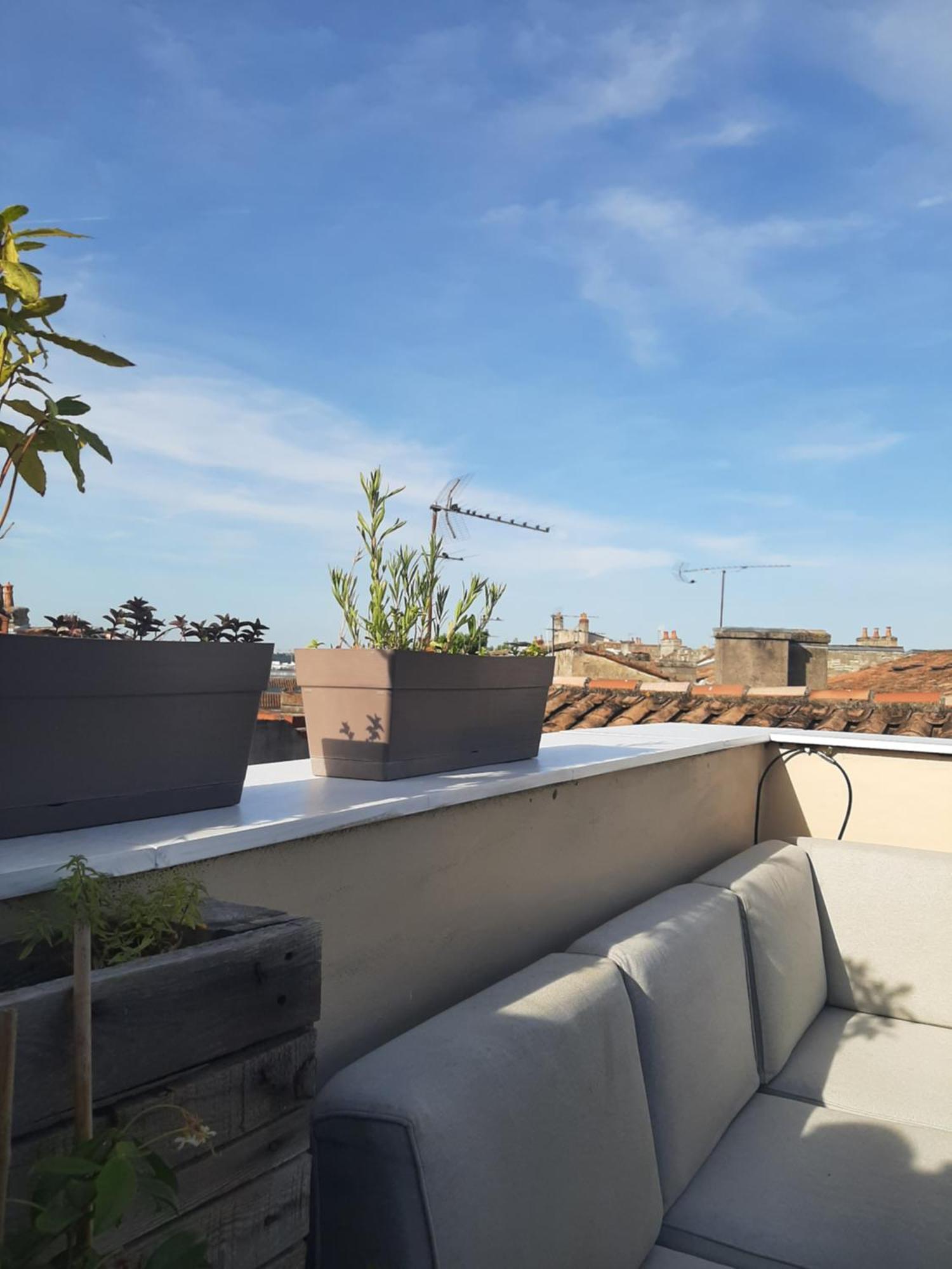Appartement Avec Terrasse Centre Bordeaux Bagian luar foto