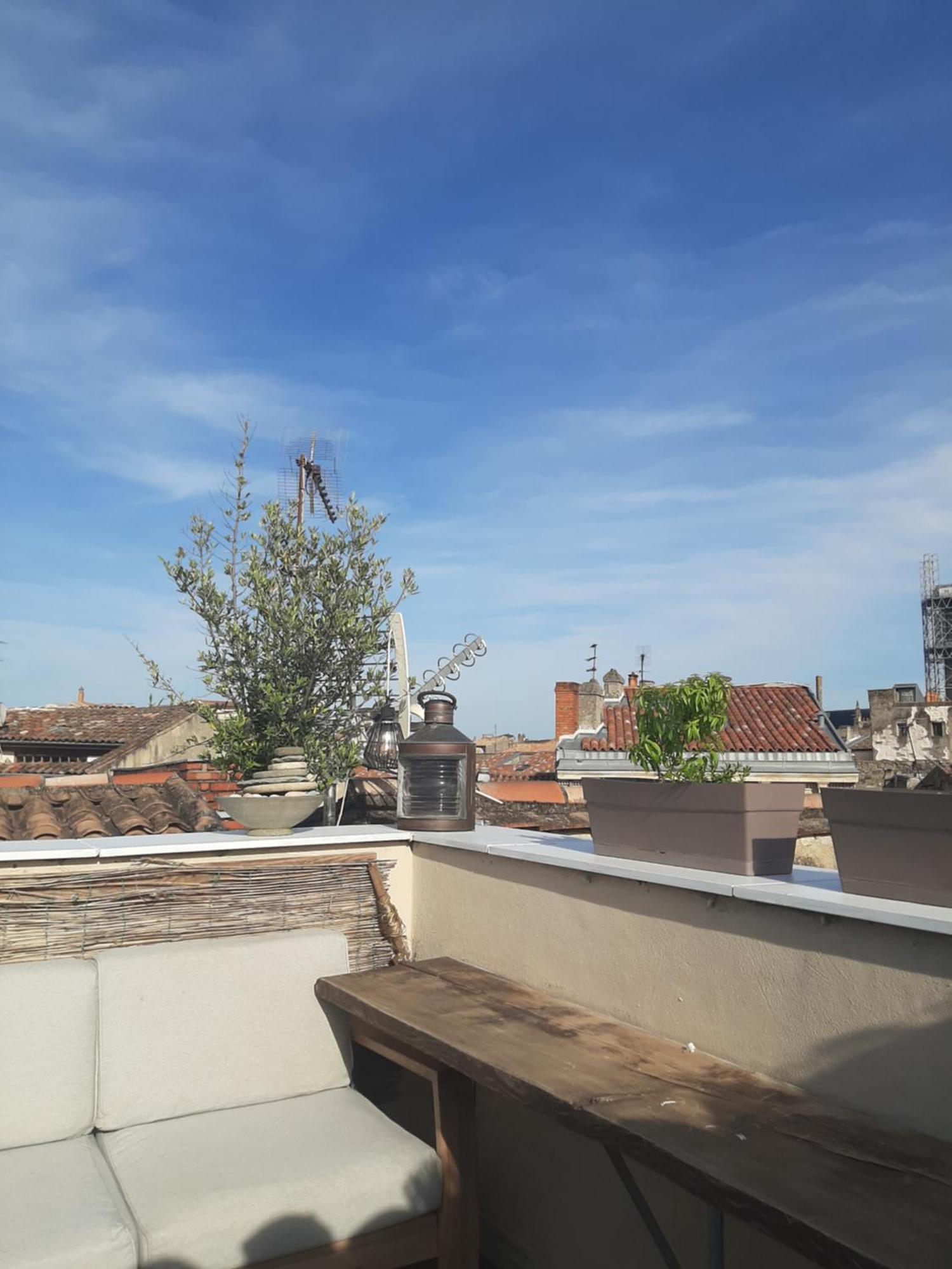 Appartement Avec Terrasse Centre Bordeaux Bagian luar foto