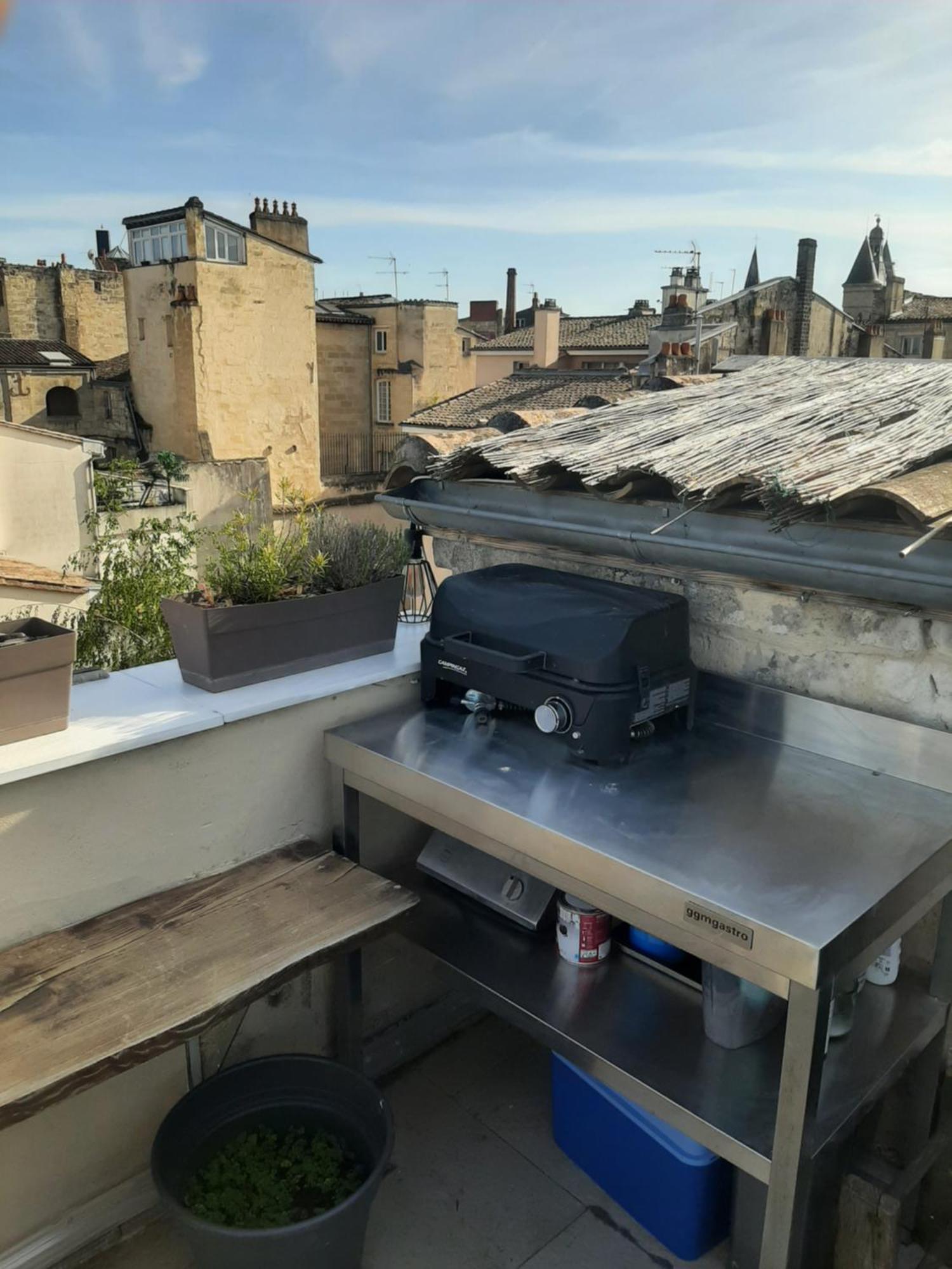 Appartement Avec Terrasse Centre Bordeaux Bagian luar foto