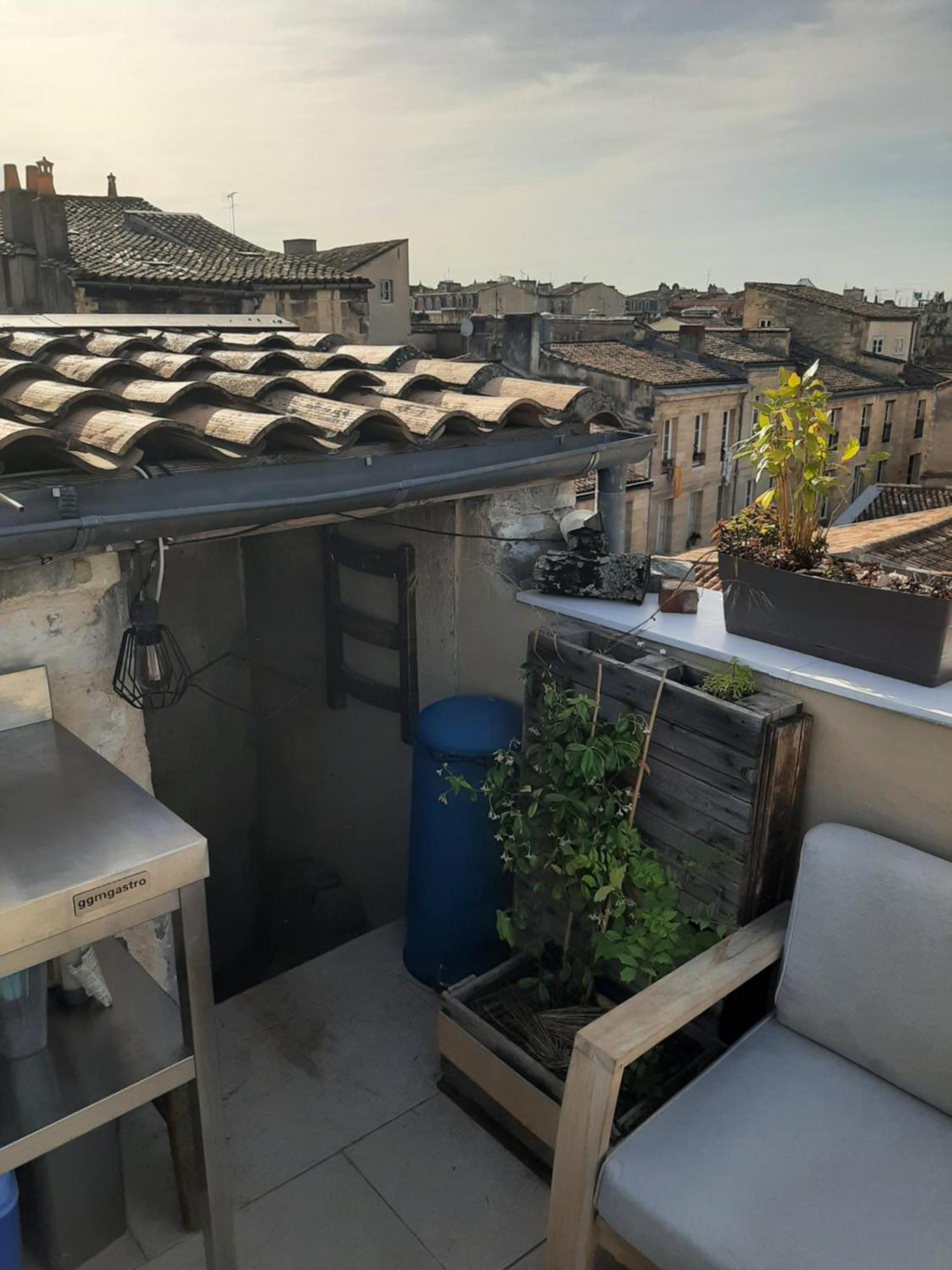 Appartement Avec Terrasse Centre Bordeaux Bagian luar foto